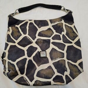 Dooney & Bourke Giraffe Print Shoulder Bag